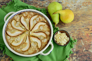 Image of pear clafouti