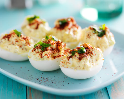 deviled eggs