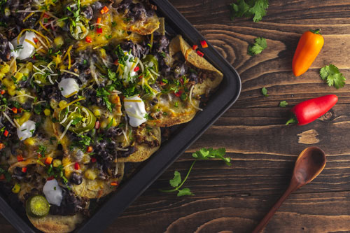 sheet pan nachos