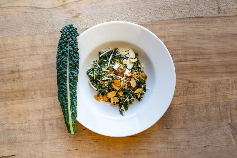 Kale and parmesan salad