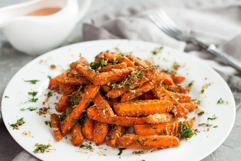 Maple glazed carrots