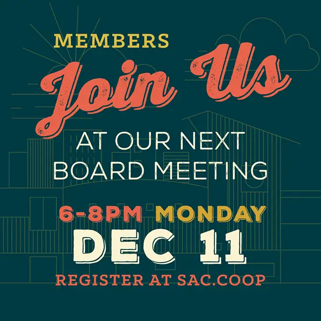 December Board Meeting graphic