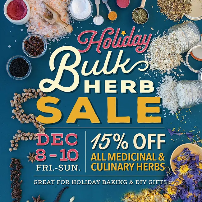 Bulk Herb Sale graphic