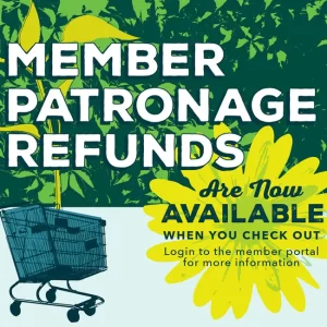 Patronage Refunds graphic